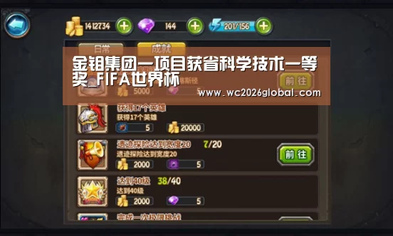 金钼集团一项目获省科学技术一等奖_FIFA世界杯(图3) 世界杯